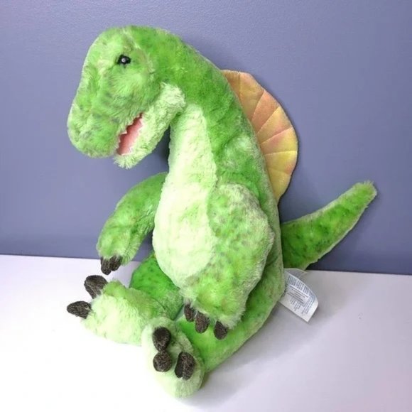 Build A Bear Dinosaur Spinosaurus Plush Green BAB 15" Stuffed Animal - Picture 1 of 2